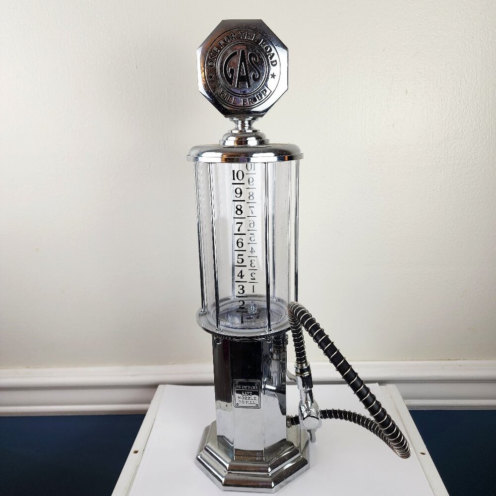 High Octane Fill Er Up Gas Liquor Pump Beverage Barware